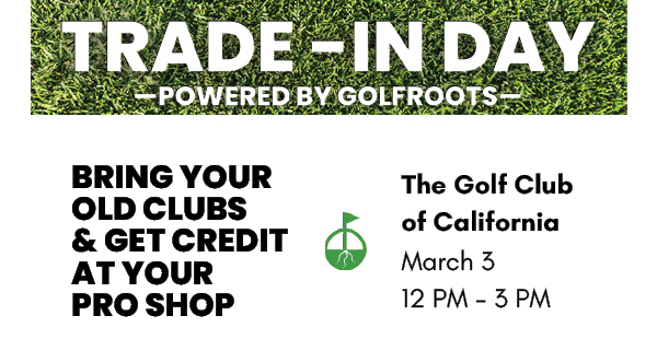GCC Trade in golfroots email banner